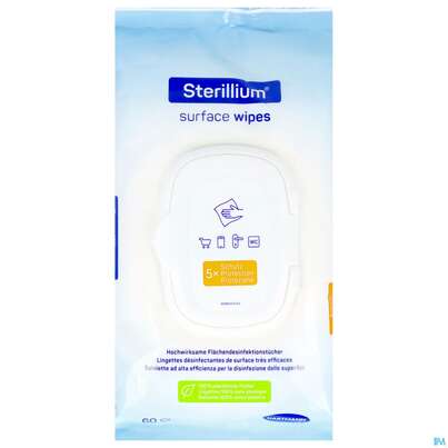 Desinfektionstuecher Sterillium/surface Wipes Flaechendesinfektion 60st, A-Nr.: 5922081 - 02
