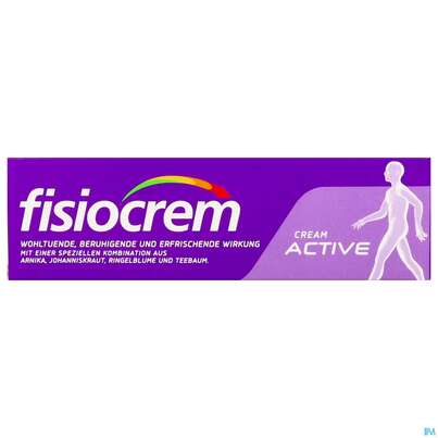 Sie sehen eine Packung Fisiocrem Creme Active 60ml, Produktbild: 01 Fisiocrem Creme Active 60ml, A-Nr.: 5807718 - 01