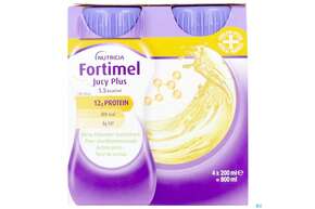 Fortimel/jucy Plus Fluessig 200ml Birne Holunder 4st, A-Nr.: 5808528 - 01