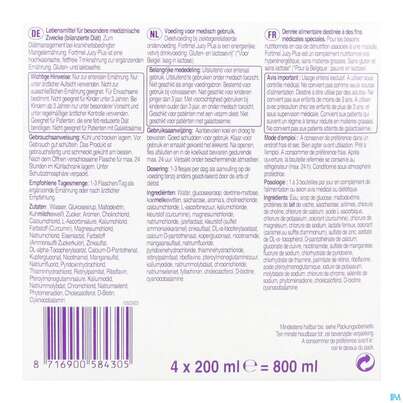 Sie sehen eine Packung Fortimel/jucy Plus Fluessig 200ml Birne Holunder 4st, Produktbild: 06 Fortimel/jucy Plus Fluessig 200ml Birne Holunder 4st, A-Nr.: 5808528 - 06