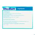 Sie sehen eine Packung Imodium Kapseln 2mg 12st, Produktbild: 06 Imodium Kapseln 2mg 12st, A-Nr.: 5510740 - 06