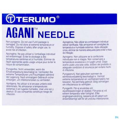 Sie sehen eine Packung Injektionsspritzen U.zubeh. Einmalkanuelen Terumo+luer-ansatz Gr 20 19x,40mm 100st, Produktbild: 06 Injektionsspritzen U.zubeh. Einmalkanuelen Terumo+luer-ansatz Gr 20 19x,40mm 100st, A-Nr.: 4356136 - 06