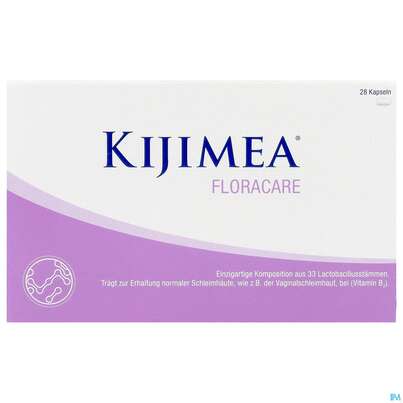 Sie sehen eine Packung Kijimea Kapseln Floracare 28st, Produktbild: 01 Kijimea Kapseln Floracare 28st, A-Nr.: 5869352 - 01