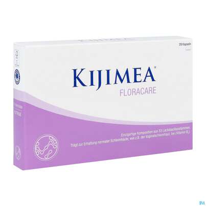 Sie sehen eine Packung Kijimea Kapseln Floracare 28st, Produktbild: 02 Kijimea Kapseln Floracare 28st, A-Nr.: 5869352 - 02
