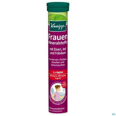 Kneipp Frauen Mineralstoffe Brausetabl 15st, A-Nr.: 3884169 - 01