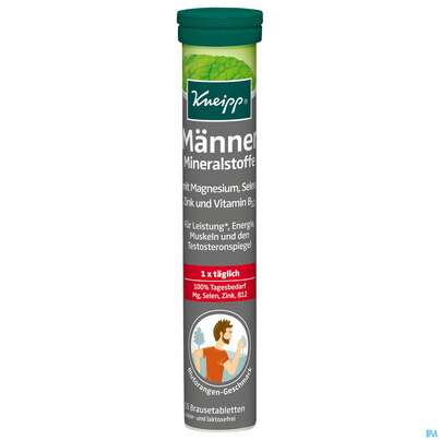 Kneipp Maenner Mineralstoffe Brausetabl 15st, A-Nr.: 4526265 - 01