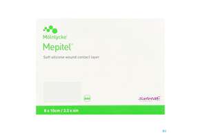 Netzauflagen Mepitel Silikon Steril 8x10cm 5st, A-Nr.: 4743258 - 01