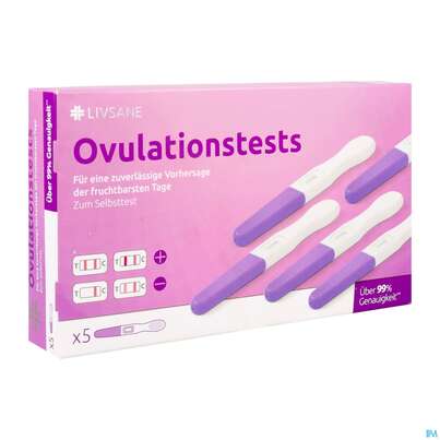 Ovulationstest Livsane 5st, A-Nr.: 5848918 - 02