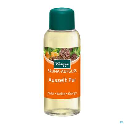 Sie sehen eine Packung Sauna-aufguss Kneipp Auszeit Pur 100ml, Produktbild: 02 Sauna-aufguss Kneipp Auszeit Pur 100ml, A-Nr.: 3382982 - 02