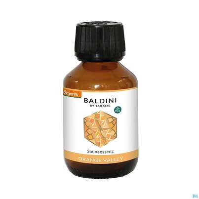 Sie sehen eine Packung Taoasis Baldini Saunaessenz Orange Valley Bio|demeter 100ml, Produktbild: 01 Taoasis Baldini Saunaessenz Orange Valley Bio|demeter 100ml, A-Nr.: 4891616 - 01