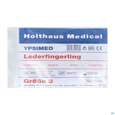 Sie sehen eine Packung Fingerlinge Leder-ypsimed Gr 3 1st, Produktbild: 04 Fingerlinge Leder-ypsimed Gr 3 1st, A-Nr.: 5139688 - 04