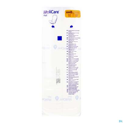 Inkontinenz Molicare Pad Tropfen 4 P30 30st, A-Nr.: 5934322 - 08