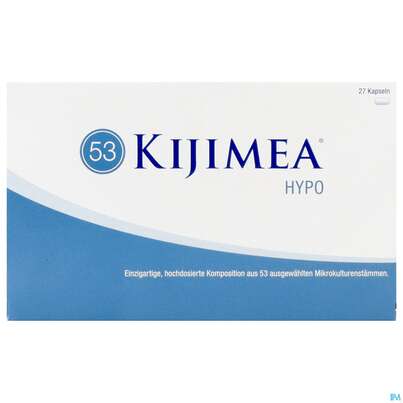 Sie sehen eine Packung Kijimea Kapseln Hypo 27st, Produktbild: 01 Kijimea Kapseln Hypo 27st, A-Nr.: 5916040 - 01