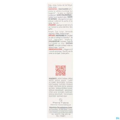 Sie sehen eine Packung Avene Hyaluron Activ B3 Augencreme 15ml, Produktbild: 08 Avene Hyaluron Activ B3 Augencreme 15ml, A-Nr.: 5693410 - 08