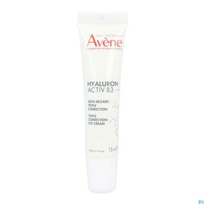 Sie sehen eine Packung Avene Hyaluron Activ B3 Augencreme 15ml, Produktbild: 16 Avene Hyaluron Activ B3 Augencreme 15ml, A-Nr.: 5693410 - 16
