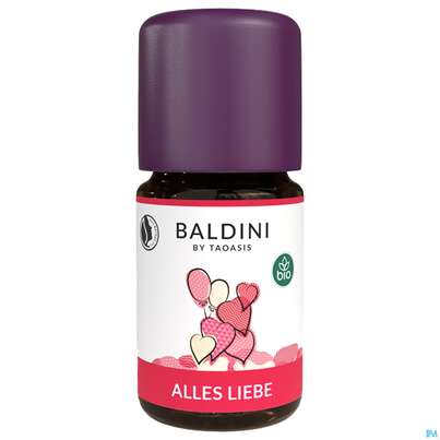 Sie sehen eine Packung Taoasis Baldini Bio Alles Liebe 5ml, Produktbild: 04 Taoasis Baldini Bio Alles Liebe 5ml, A-Nr.: 5857202 - 04