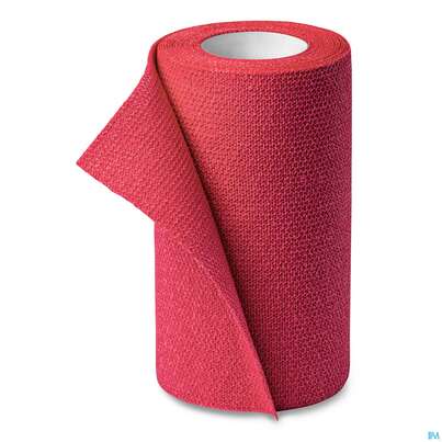 Elastische Binden Idealast/haft Kohaesiv/color Rot 4mx 10cm 1st, A-Nr.: 4174659 - 03