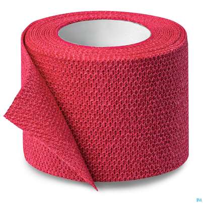 Elastische Binden Idealast/haft Kohaesiv/color Rot 4mx 4cm 1st, A-Nr.: 4174613 - 04