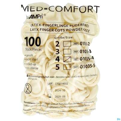 Fingerlinge Kondom Gr 4 100st, A-Nr.: 1512618 - 02