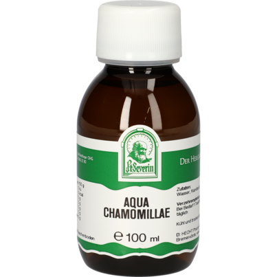 Sie sehen eine Packung AQUA CHAMOMILLAE 100 ML, Produktbild: 01 AQUA CHAMOMILLAE 100 ML, A-Nr.: 5061259 - 01