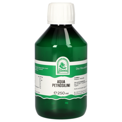 Sie sehen eine Packung AQUA PETROSILINI 250 ML, Produktbild: 01 AQUA PETROSILINI 250 ML, A-Nr.: 5061532 - 01
