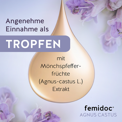 femidoc AGNUS CASTUS PMS Tropfen BIO, A-Nr.: 5934368 - 03