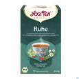 Sie sehen eine Packung Yogi Tea Bio Ruhe 30,6g 17st, Produktbild: 01 Yogi Tea Bio Ruhe 30,6g 17st, A-Nr.: 5749949 - 01