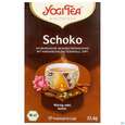 Sie sehen eine Packung Yogi Tea Bio Schoko 37,4g 17st, Produktbild: 01 Yogi Tea Bio Schoko 37,4g 17st, A-Nr.: 5749783 - 01