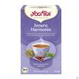 Sie sehen eine Packung Yogi Tea Bio Innere Harmonie 30,6g 17st, Produktbild: 01 Yogi Tea Bio Innere Harmonie 30,6g 17st, A-Nr.: 5879327 - 01