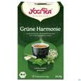 Sie sehen eine Packung Yogi Tea Bio Gruene Harmonie 17st, Produktbild: 02 Yogi Tea Bio Gruene Harmonie 17st, A-Nr.: 5750148 - 02