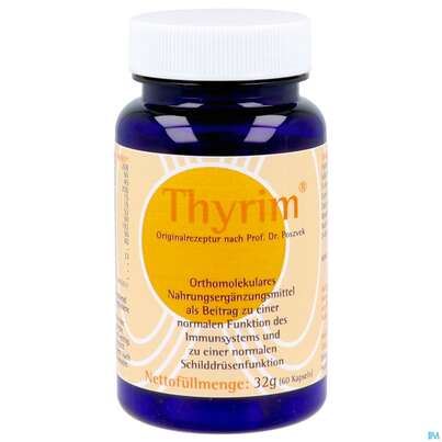 Sie sehen eine Packung Thyrim Kaspeln 60st, Produktbild: 01 Thyrim Kaspeln 60st, A-Nr.: 3416244 - 01