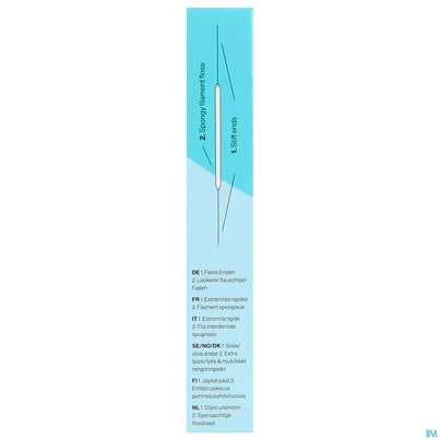 Sie sehen eine Packung Tepe Bridge +implant Floss 30st, Produktbild: 05 Tepe Bridge +implant Floss 30st, A-Nr.: 5826851 - 05