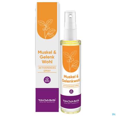 Sie sehen eine Packung Taoasis Muskel +gelenkwohl Bio Spray 50ml, Produktbild: 02 Taoasis Muskel +gelenkwohl Bio Spray 50ml, A-Nr.: 5908514 - 02
