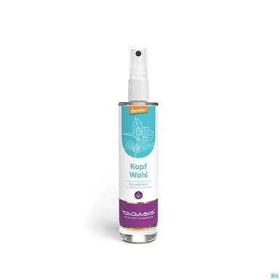 Sie sehen eine Packung Taoasis Kopfwohl Bio Raumspray 50ml, Produktbild: 01 Taoasis Kopfwohl Bio Raumspray 50ml, A-Nr.: 5908537 - 01