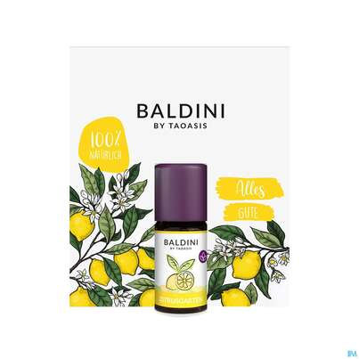 Sie sehen eine Packung Taoasis Baldini Mini D-set Alles Gute/zitrusgart 1st, Produktbild: 01 Taoasis Baldini Mini D-set Alles Gute/zitrusgart 1st, A-Nr.: 5779695 - 01