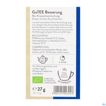 Sonnentor Tee/aufgussbeutel Bio Gute Besserung 02325 18st, A-Nr.: 5913248 - 05