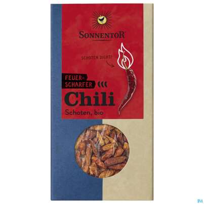 Sonnentor Bio Chilischoten Feuerscharf 00399 25g, A-Nr.: 3739970 - 02