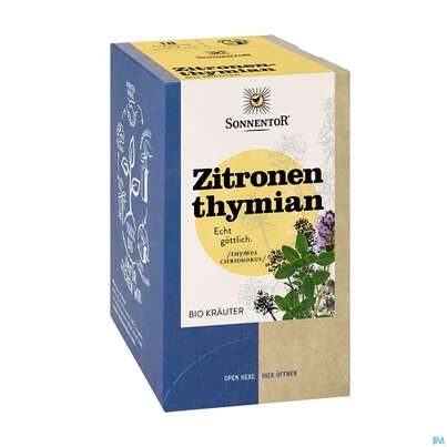 Sonnentor Aufgussbeutel/bio Zitronenthymian 02335 18st, A-Nr.: 5913188 - 02