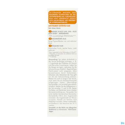 Sonnenprodukte Avene Anti/pigmentation Fluid Spf50+ 40ml, A-Nr.: 5899181 - 01