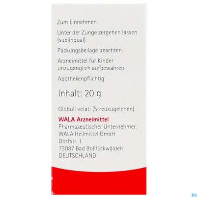 Silicea Comp Wala Globuli Velati 20g, A-Nr.: 4482935 - 05