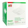 Sie sehen eine Packung Schlitzkompressen Gazin 17faedig Steril 8fach 10x 10cm 50x2 100st, Produktbild: 02 Schlitzkompressen Gazin 17faedig Steril 8fach 10x 10cm 50x2 100st, A-Nr.: 2404411 - 02