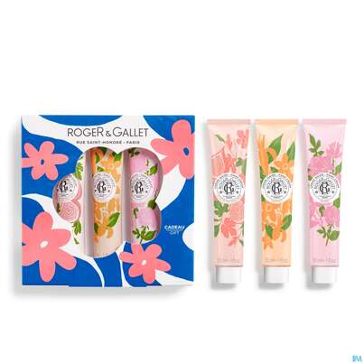 Roger &amp; Gallet Hand/creme Trio Relaxing Fleur De Fig +neroli +rose 1pk, A-Nr.: 5954017 - 04