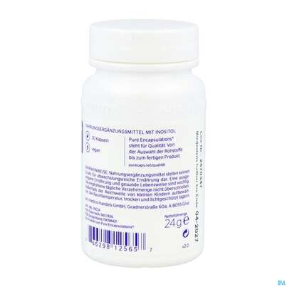 Pure Encapsulations Kapseln Inositol Complex Inc3a 30st, A-Nr.: 5807836 - 04