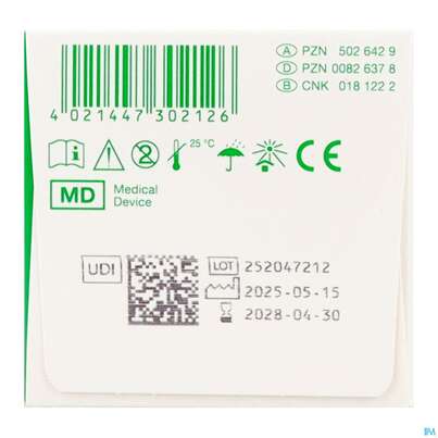 Pflasterbinden Porelast Laengselast.ungedehnt 2,5mx 10cm 1st, A-Nr.: 5026429 - 06