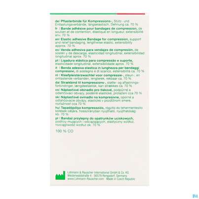 Pflasterbinden Porelast Laengselast.ungedehnt 2,5mx 10cm 1st, A-Nr.: 5026429 - 09