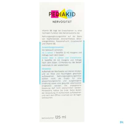 Pediakid Nervositaet Ped06 125ml, A-Nr.: 5735516 - 05