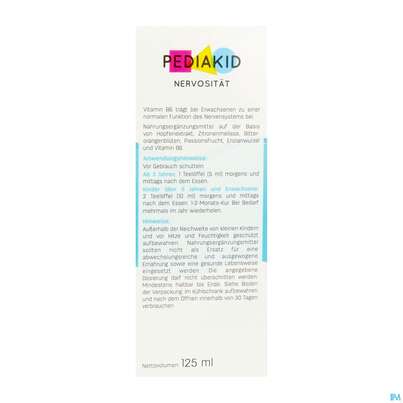 Pediakid Nervositaet Ped06 125ml, A-Nr.: 5735516 - 06