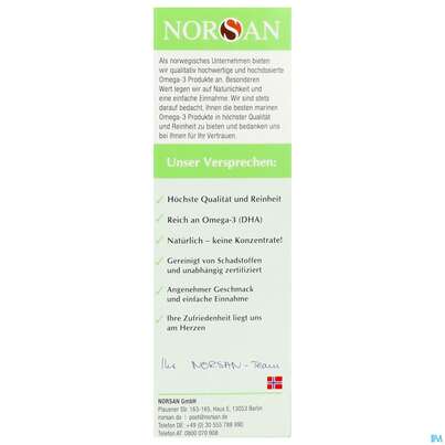 Omega -3 Norsan Oel/alga F Kinder Zitrone 50ml, A-Nr.: 5825969 - 05