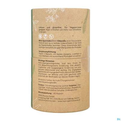 Mein Spermidinerwo Chlorella Kapseln 60st, A-Nr.: 5884251 - 06