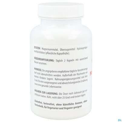 Magnesium Malat 1000mg Kapseln Elementar Vita World 120st, A-Nr.: 5608953 - 02